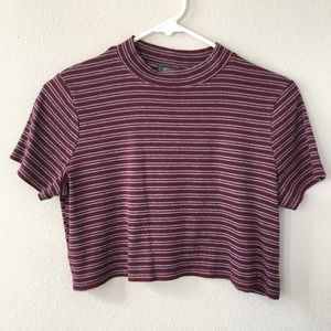 Wild Fable Striped Crop Top